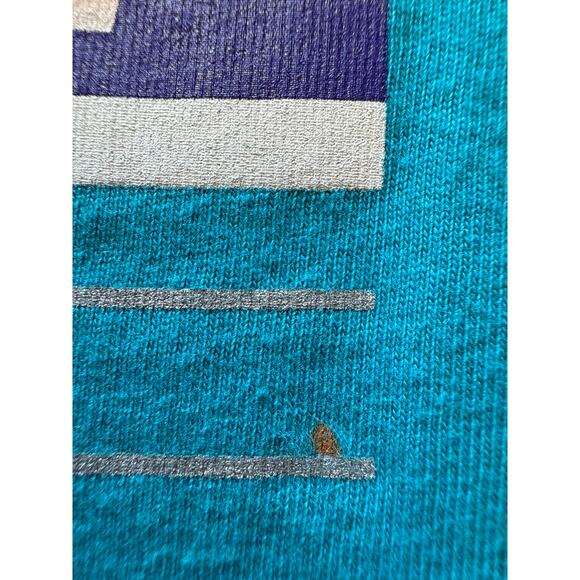 Men’s Charlotte Hornets Tank Top 3XL Teal NBA Jersey Style EUC - Picture 8 of 8